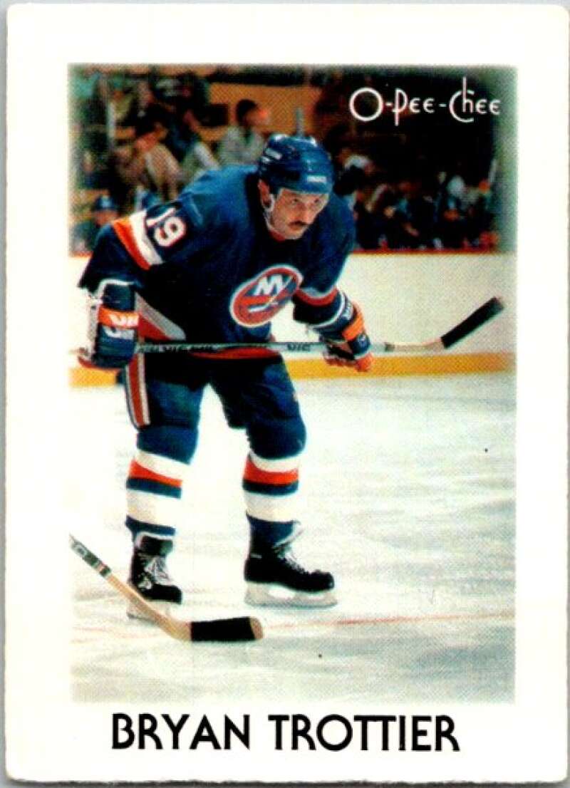 1987-88 O-Pee-Chee Minis #41 Bryan Trottier New York Islanders V84344 Image 1