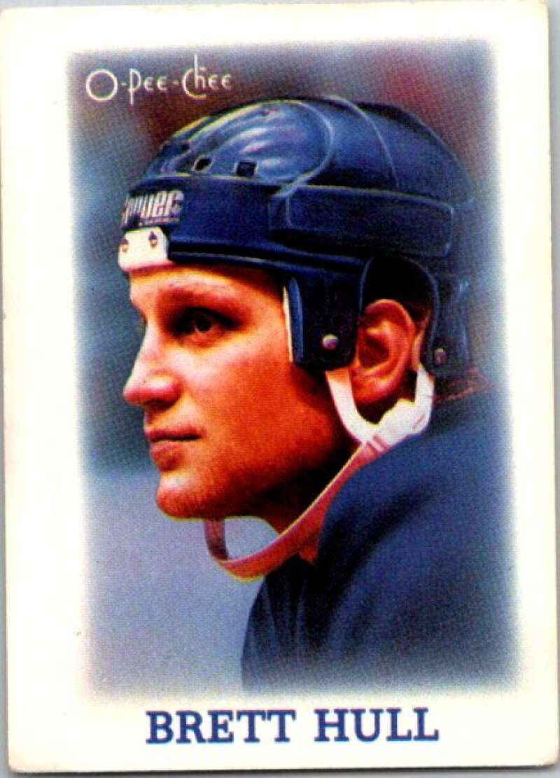 1988-89 O-Pee-Chee Minis #16 Brett Hull St. Louis Blues V84396 Image 1