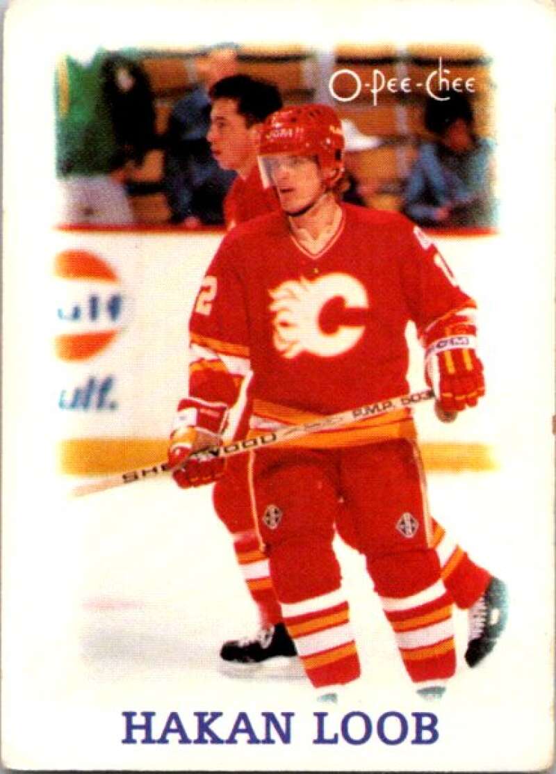 1988-89 O-Pee-Chee Minis #21 Hakan Loob Calgary Flames V84411 Image 1