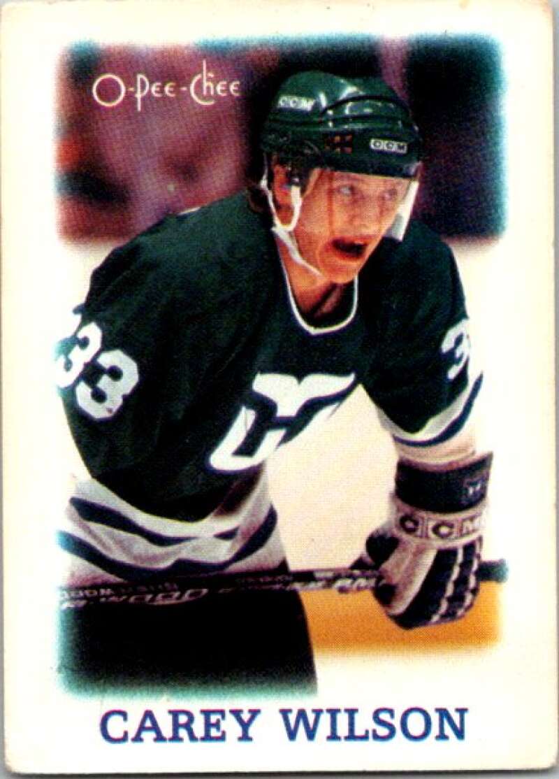 1988-89 O-Pee-Chee Minis #45 Carey Wilson Hartford Whalers V84478 Image 1