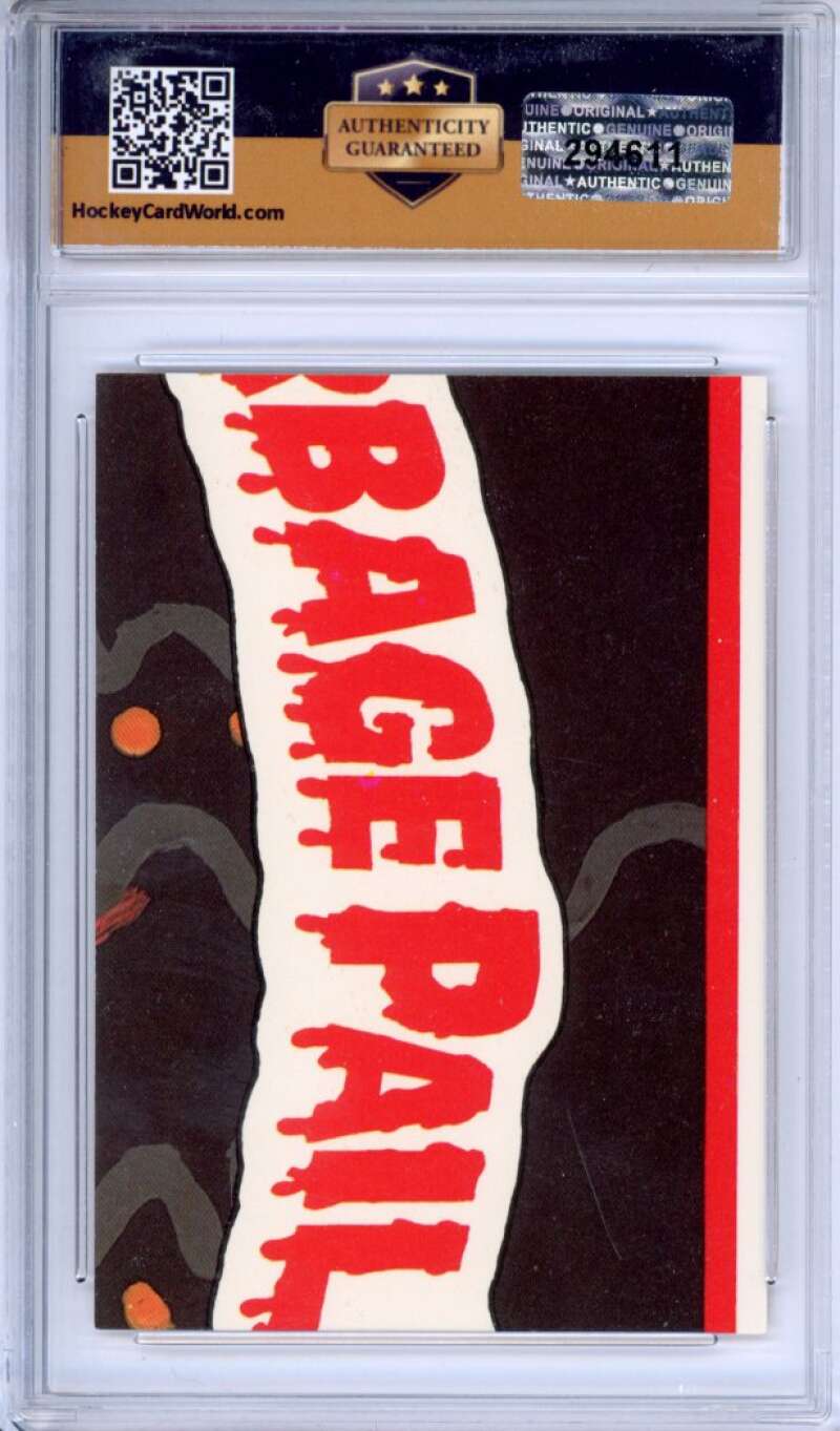 1985 Topps Garbage Pail Kids Series 2 #66a Matt Ratt Authentic Encased Image 2