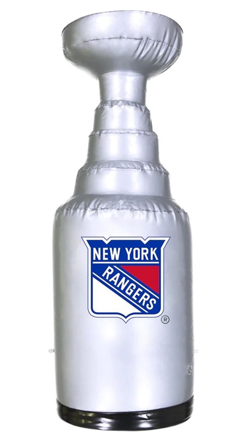 New York Rangers Vinyl 35.25" Life Size Replica Inflatable Stanley Cup Image 1