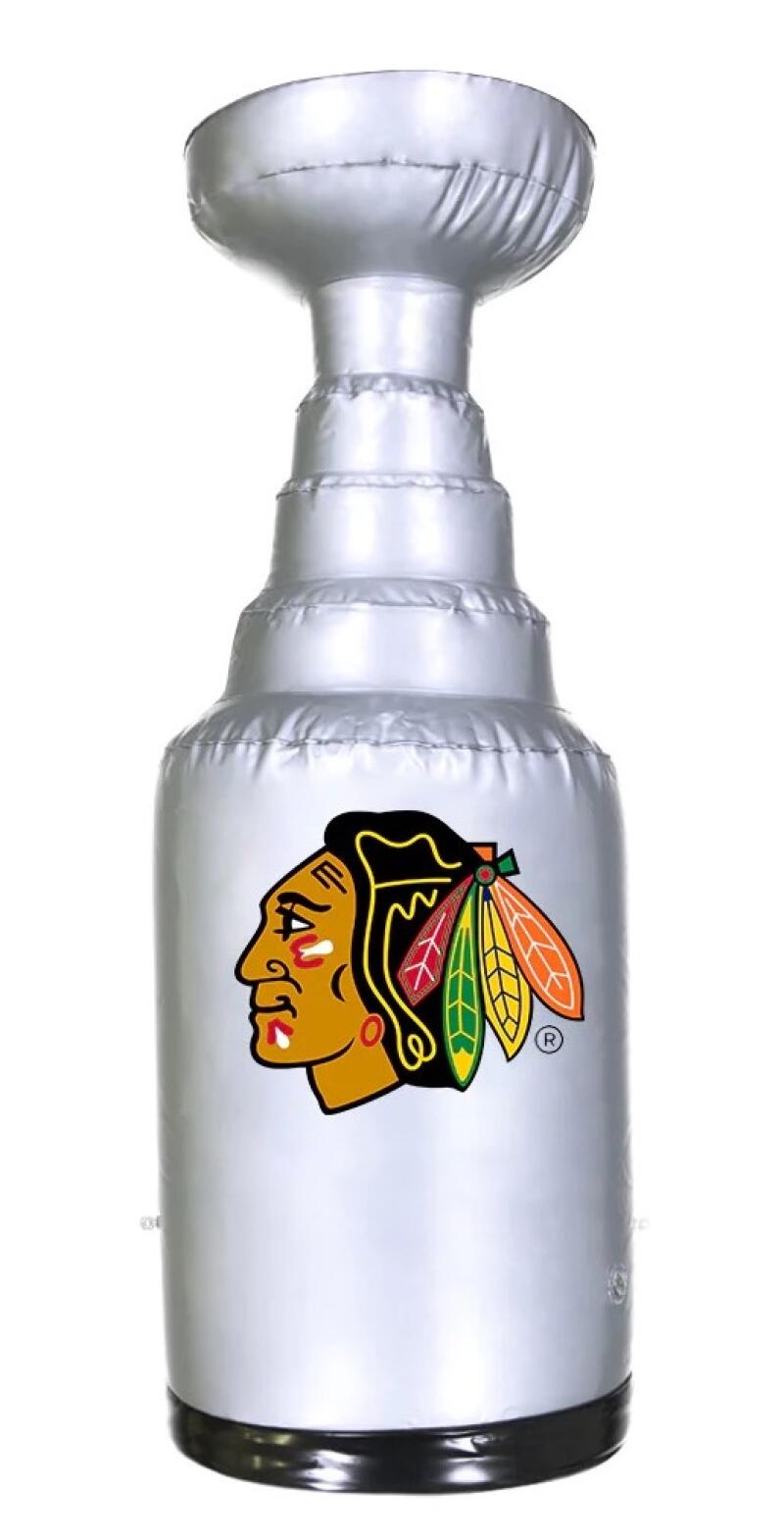 Chicago Blackhawks Vinyl 35.25" Life Size Replica Inflatable Stanley Cup Image 1