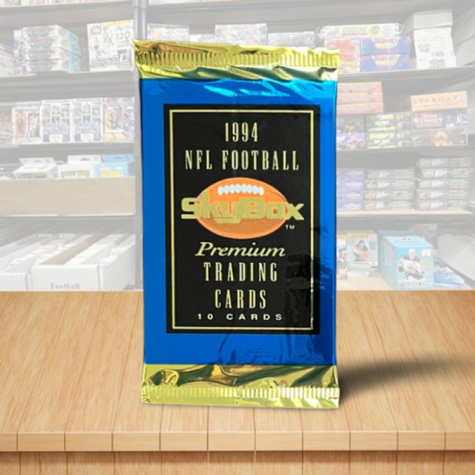 1994 Skybox Premium Football Sealed Hobby PACK - 10 Cards Per Pack Image 1