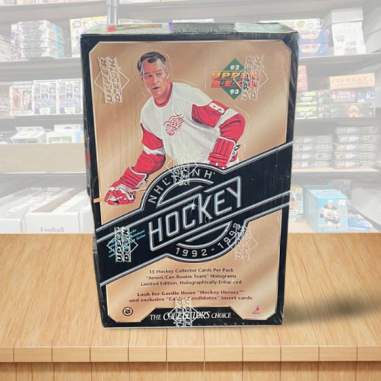 1992-93 Upper Deck High Series Hockey Hobby Box - 36 Packs Per Box Image 1