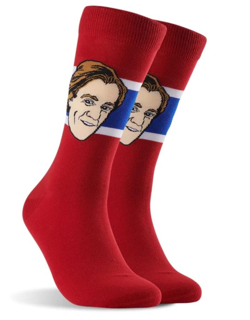 Guy LaFleur Montreal Canadiens Official Major League Socks New in Package Image 1