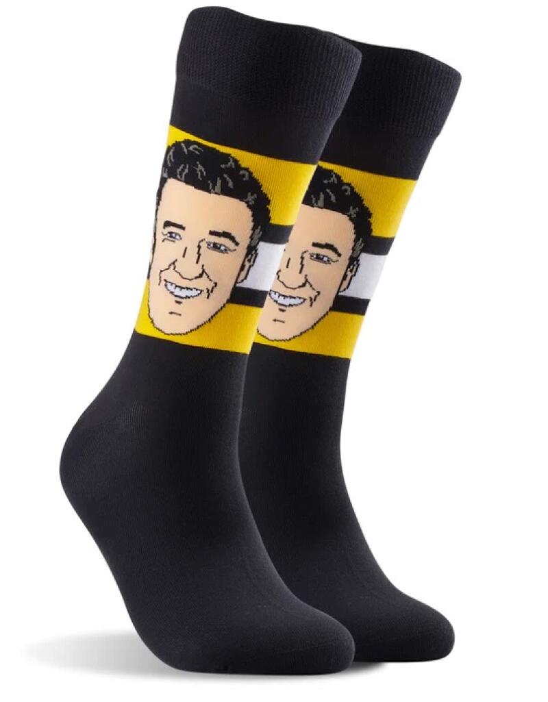Mario Lemieux Pittsburgh Penguins Official Major League Socks New in Package Image 1