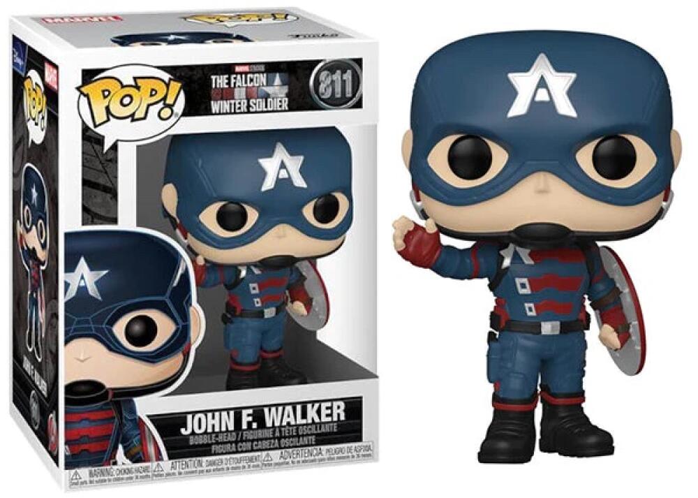 Funko Pop - 811 Marvel - The Falcon Soldier - John F. Walker Vinyl Figure Image 1