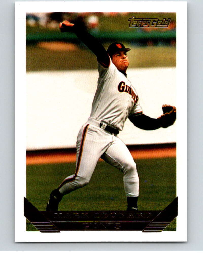 1993 Topps Gold #729 Mark Leonard San Francisco Giants V84513 Image 1