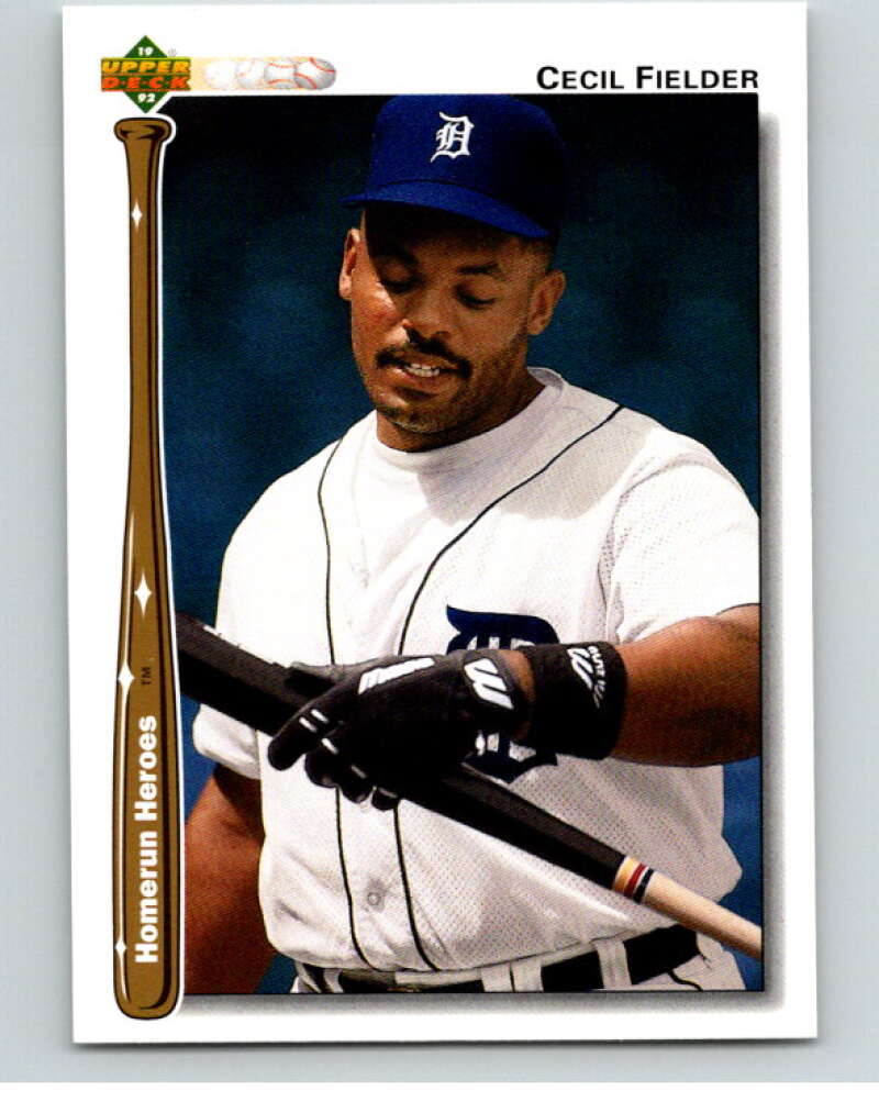 1992 Upper Deck Home Run Heroes #HR2 Cecil Fielder V84519 Image 1