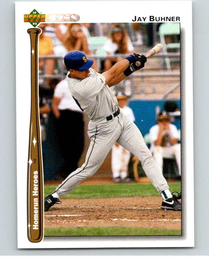 1992 Upper Deck Home Run Heroes #HR18 Jay Buhner V84540 Image 1
