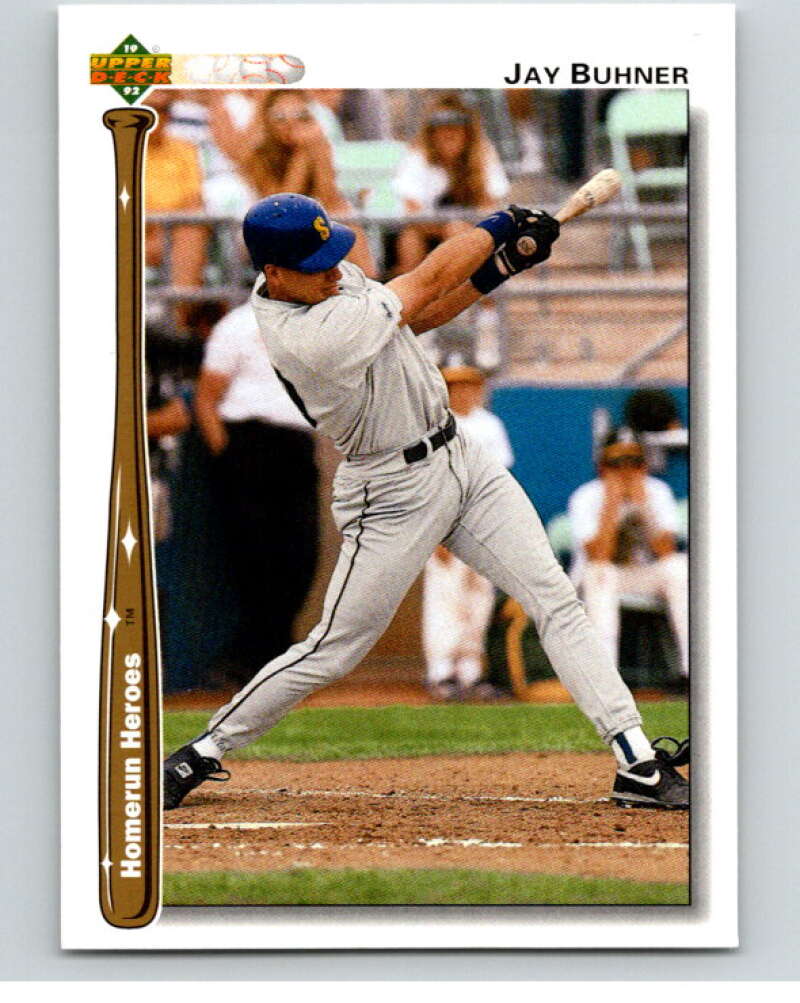 1992 Upper Deck Home Run Heroes #HR18 Jay Buhner V84541 Image 1