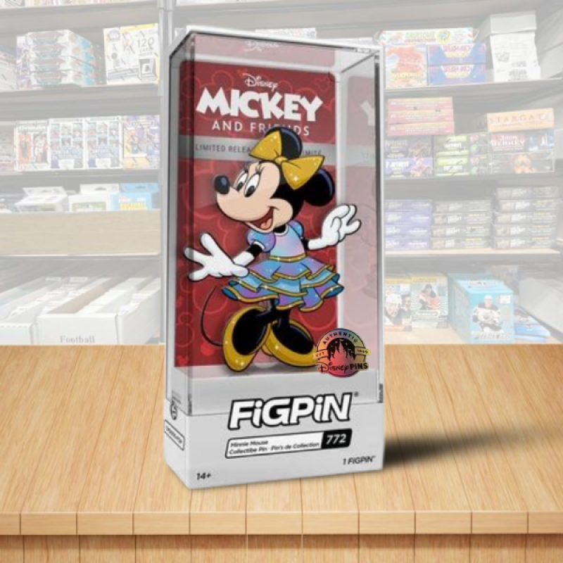 FiGPiN #772 Minnie Mouse Collector Pin - Disney Park Limited Edition Exclusive Image 1