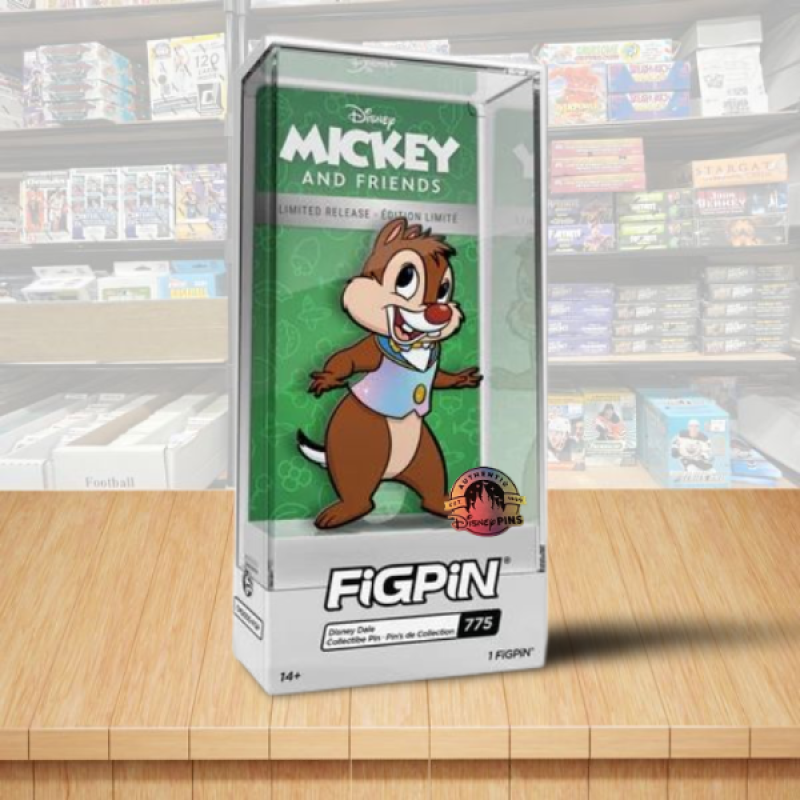 FiGPiN #775 Disney Dale Collector Pin - Disney Park Limited Edition Exclusive Image 1