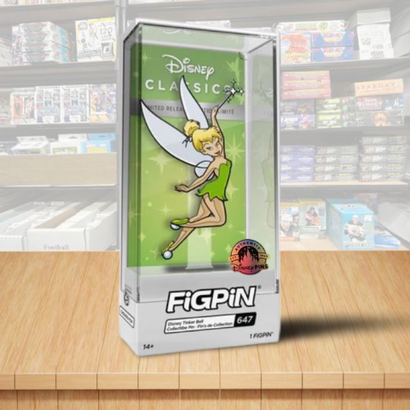 FiGPiN #647 Tinker Bell Collector Pin - Disney Park Limited Edition Exclusive Image 1