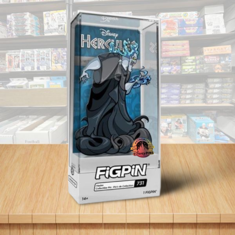 FiGPiN #731 Hades Collector Pin - Disney Park Limited Edition Exclusive Image 1