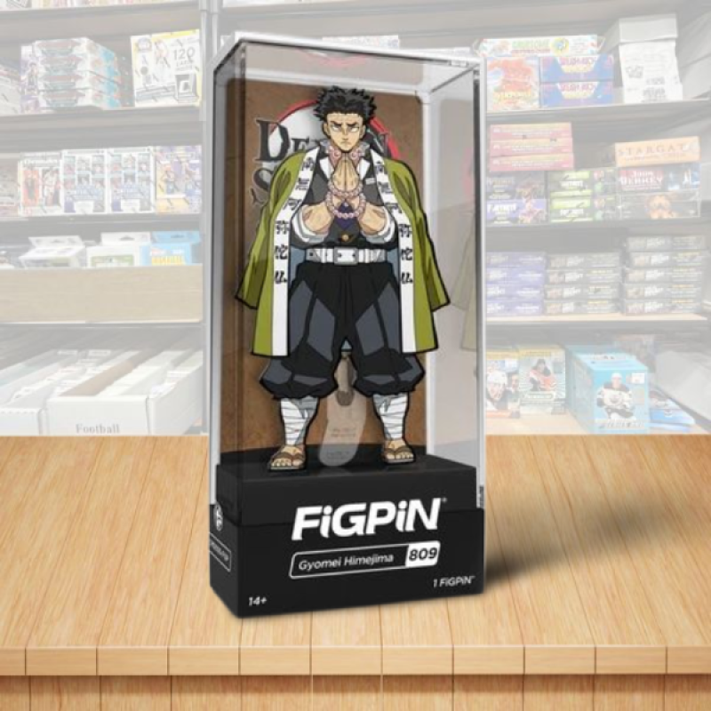 FiGPiN #809 Gyomel Himejima Demon Slayer Collector Pin Image 1