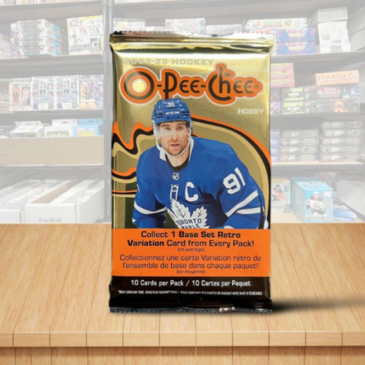 2022-23 O-Pee-Chee Hockey Sealed HOBBY Pack - 10 Cards Per Pack Image 1