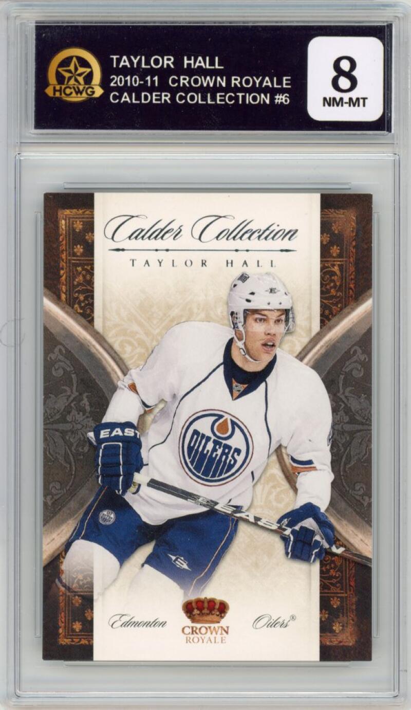 2010-11 Crown Royale Calder Collection #6 Taylor Hall 40/99 HCWG 8 Image 1