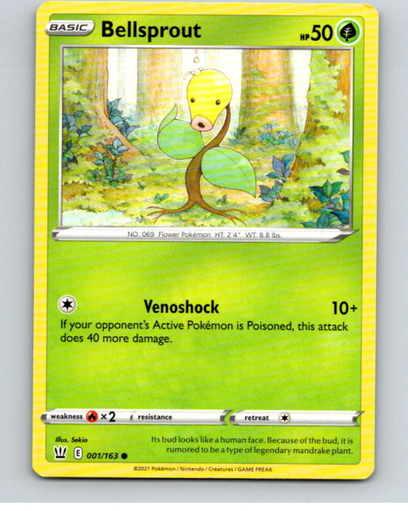 2021 Pokemon S&S Battle Styles #1 Bellsprout C V84552 Image 1