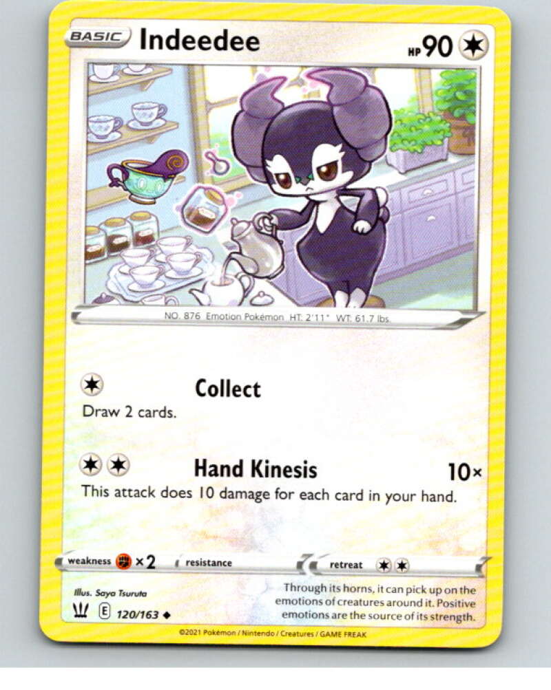 2021 Pokemon S&S Battle Styles #120 Indeedee U V84827 Image 1