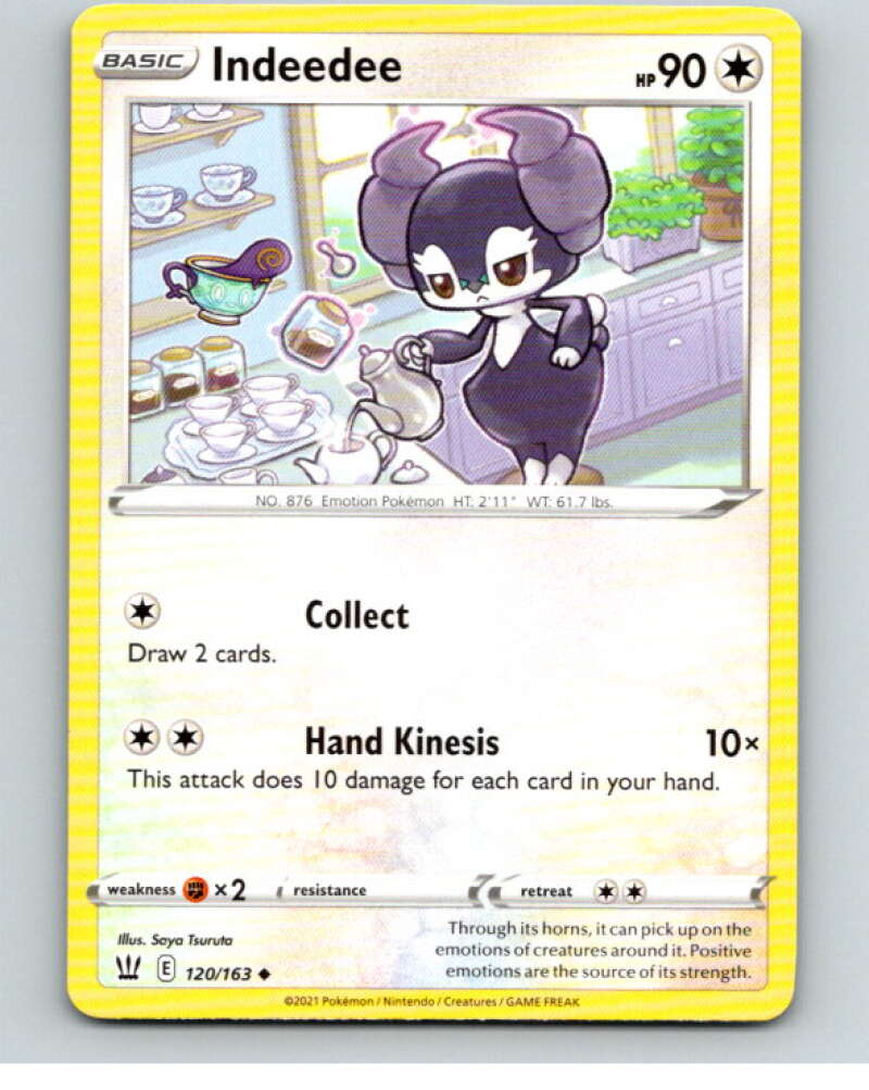 2021 Pokemon S&S Battle Styles #120 Indeedee U V84829 Image 1