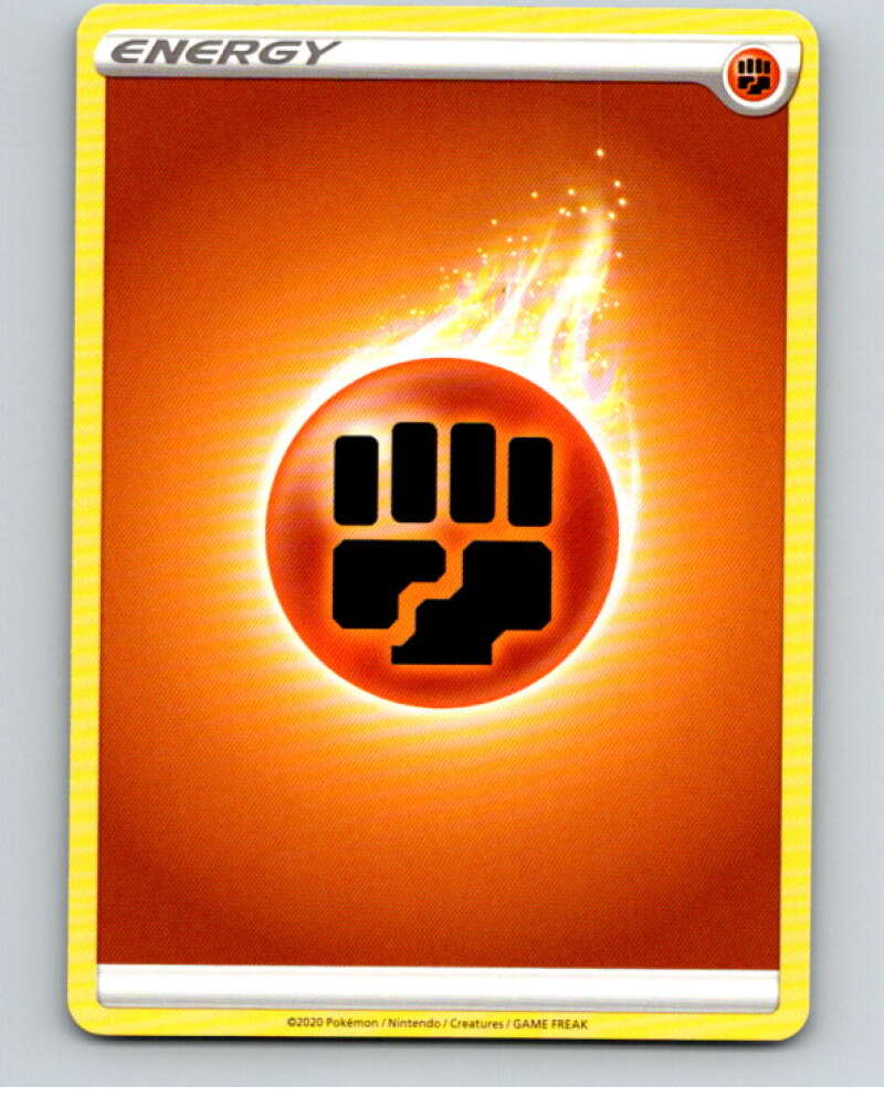 2021 Pokemon S&S Battle Styles Fightnig Energy Card V84886 Image 1