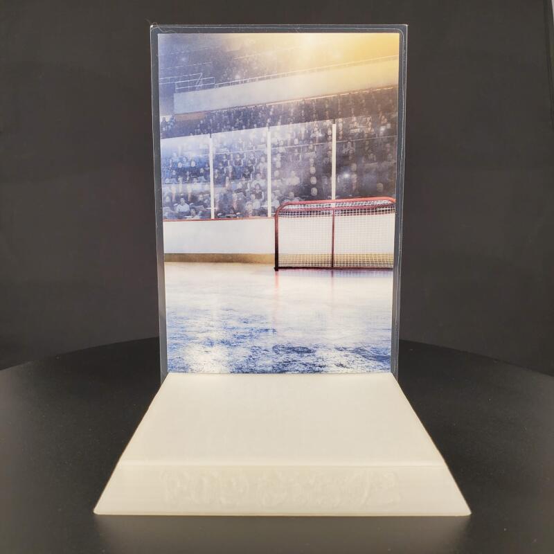 Brand New PopStanz Plastic Display with 2 HD Backdrops for Funko Pops Image 1