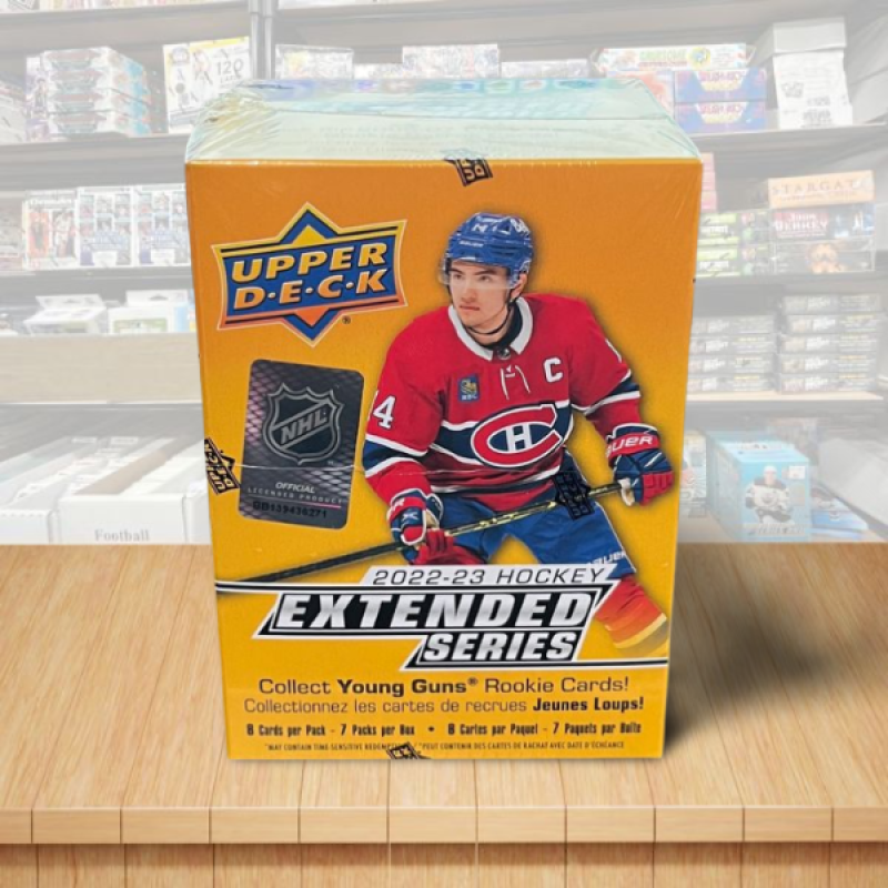 2022-23 Upper Deck Extended Series Blaster Factory Sealed Hockey Box Image 1