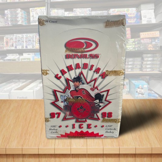 1997-98 Donruss Canadian Ice Hockey Hobby Box - 36 Packs Per Box Image 1