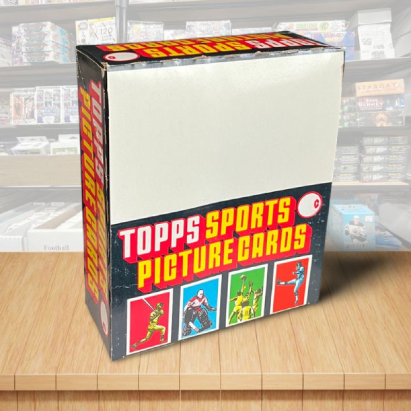 1988 Topps Baseball Hobby Wax Rack Box - 24 Packs / 43 Cards Pack Image 1