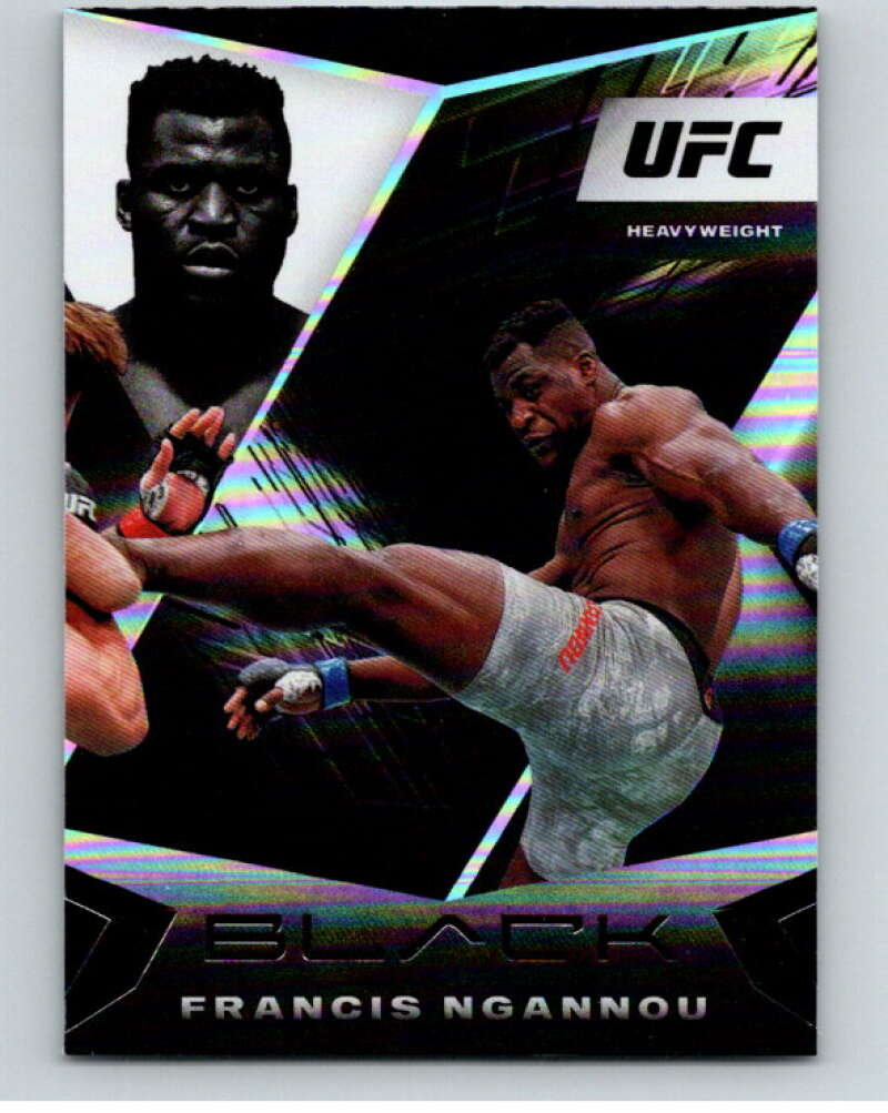 2021 Panini MMA Chronicles Black #109 Francis Ngannou MMA V84949 Image 1