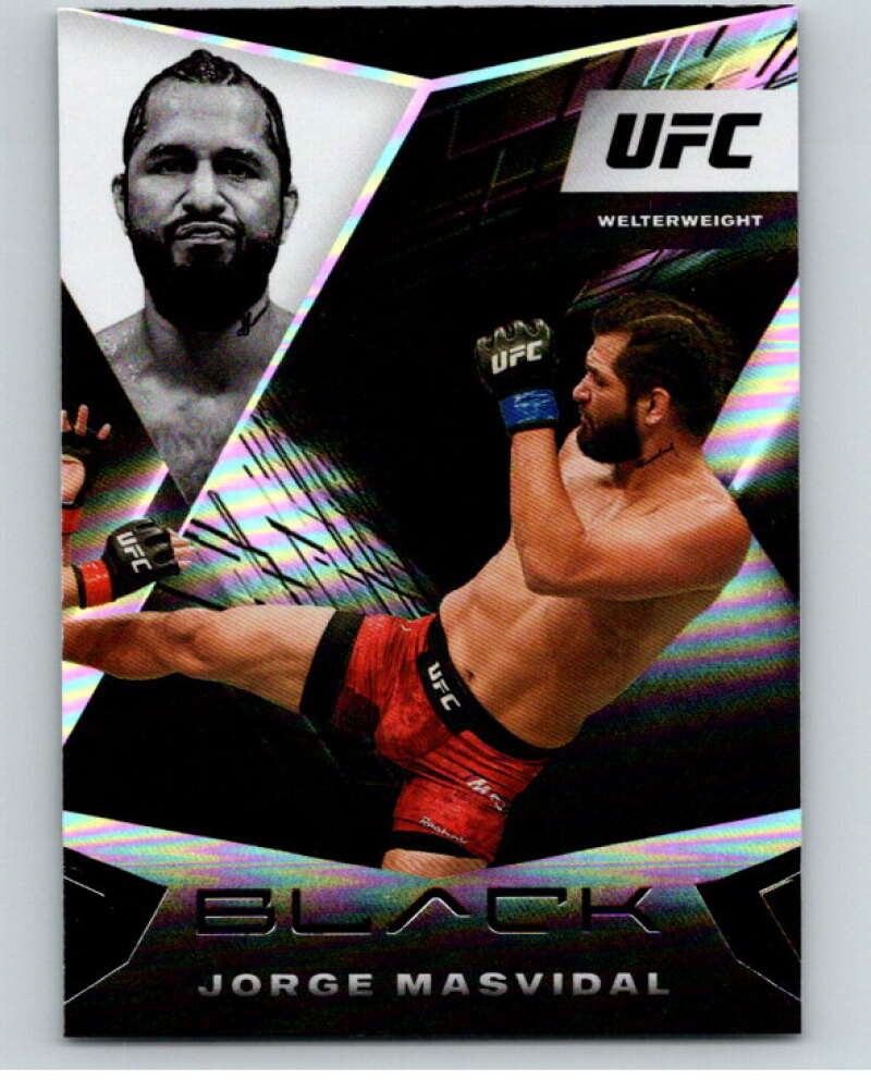 2021 Panini MMA Chronicles Black #112 Jorge Masvidal MMA V84951 Image 1