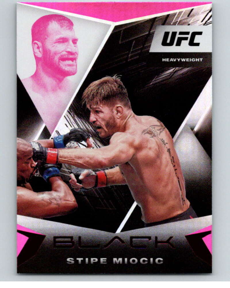 2021 Panini MMA Chronicles Black Pink #110 Stipe Miocic MMA V84957 Image 1