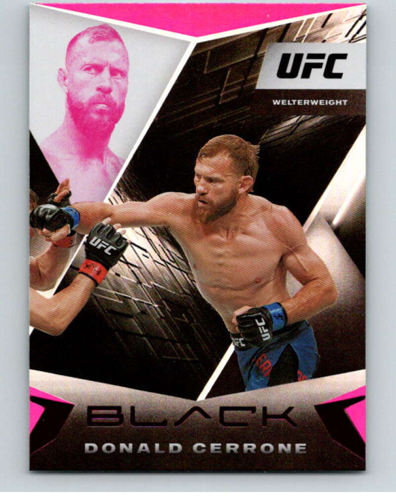 2021 Panini MMA Chronicles Black Pink #117 Donald Cerrone MMA V84958 Image 1