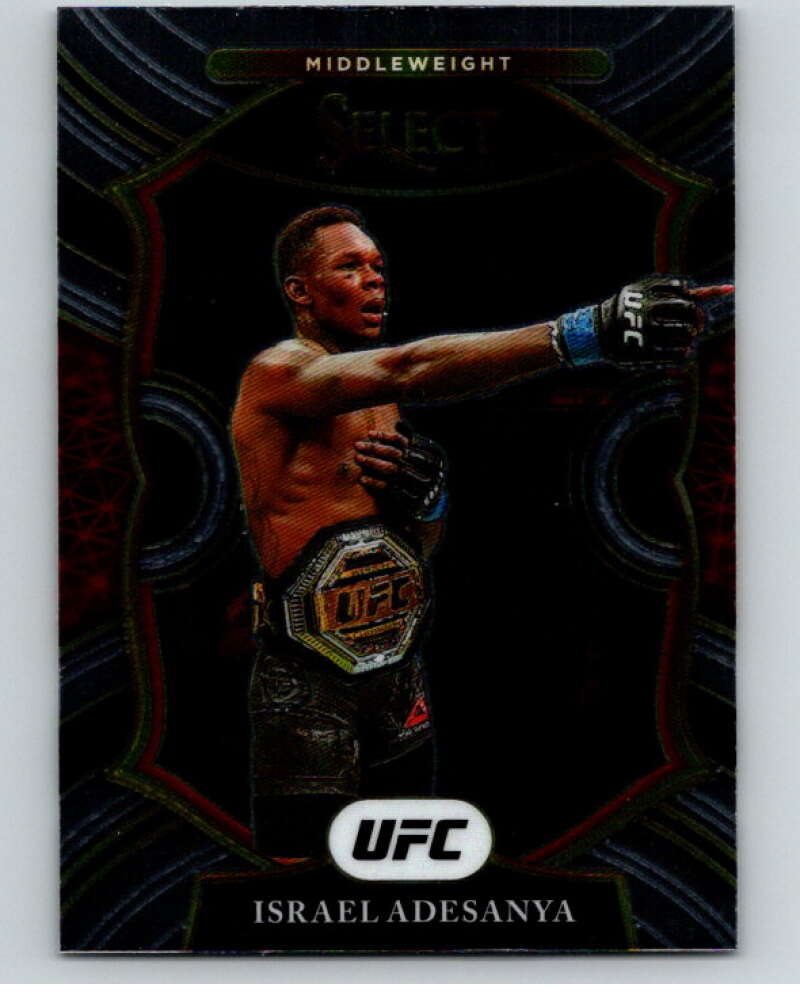 2021 Panini MMA Select #64 Israel Adesanya Concourse MMA V84962 Image 1