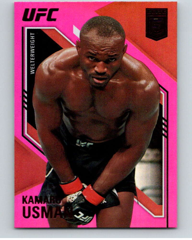 2021 Panini MMA Chronicles Elite Pink #144 Kamaru Usman MMA V84992 Image 1