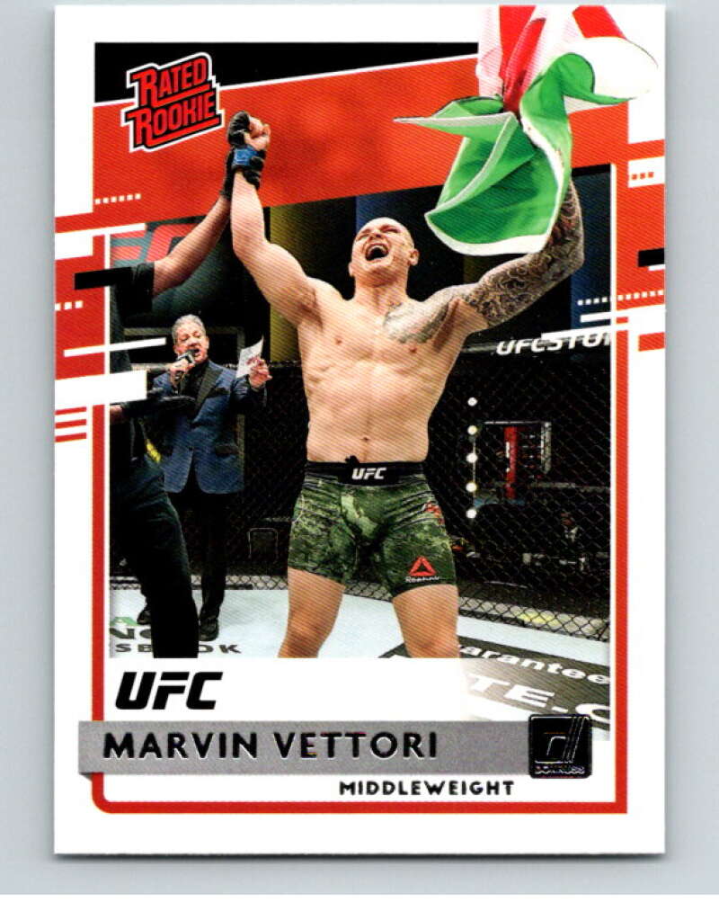 2021 Panini MMA Chronicles Donruss MMA Rated Rookies #21 Marvin Vettori V84997 Image 1