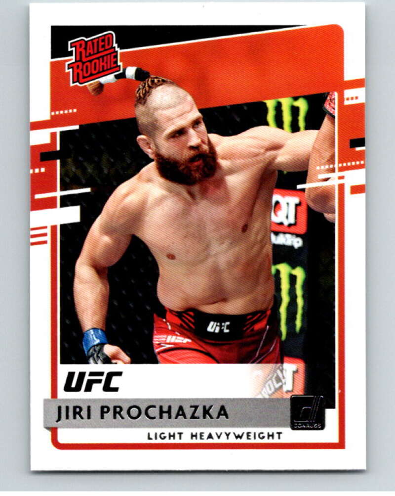 2021 Panini MMA Chronicles Donruss MMA Rated Rookies #22 Jiri Prochazka V85000 Image 1