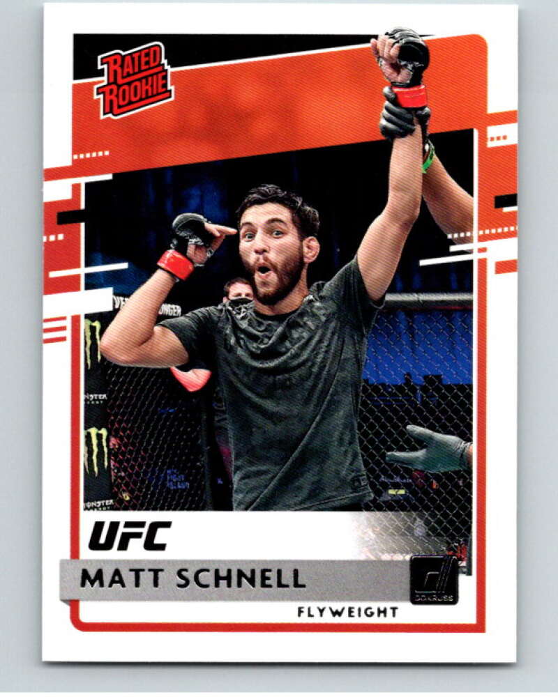 2021 Panini MMA Chronicles Donruss MMA Rated Rookies #23 Matt Schnell V85002 Image 1