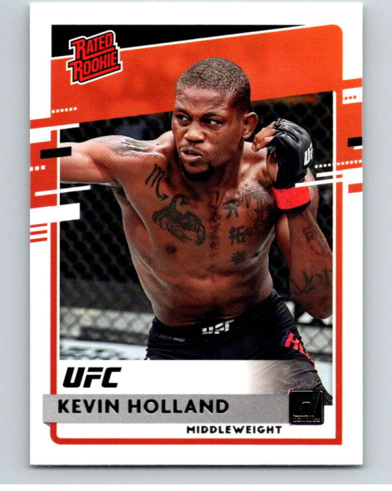 2021 Panini MMA Chronicles Donruss MMA Rated Rookies #24 Kevin Holland V85003 Image 1