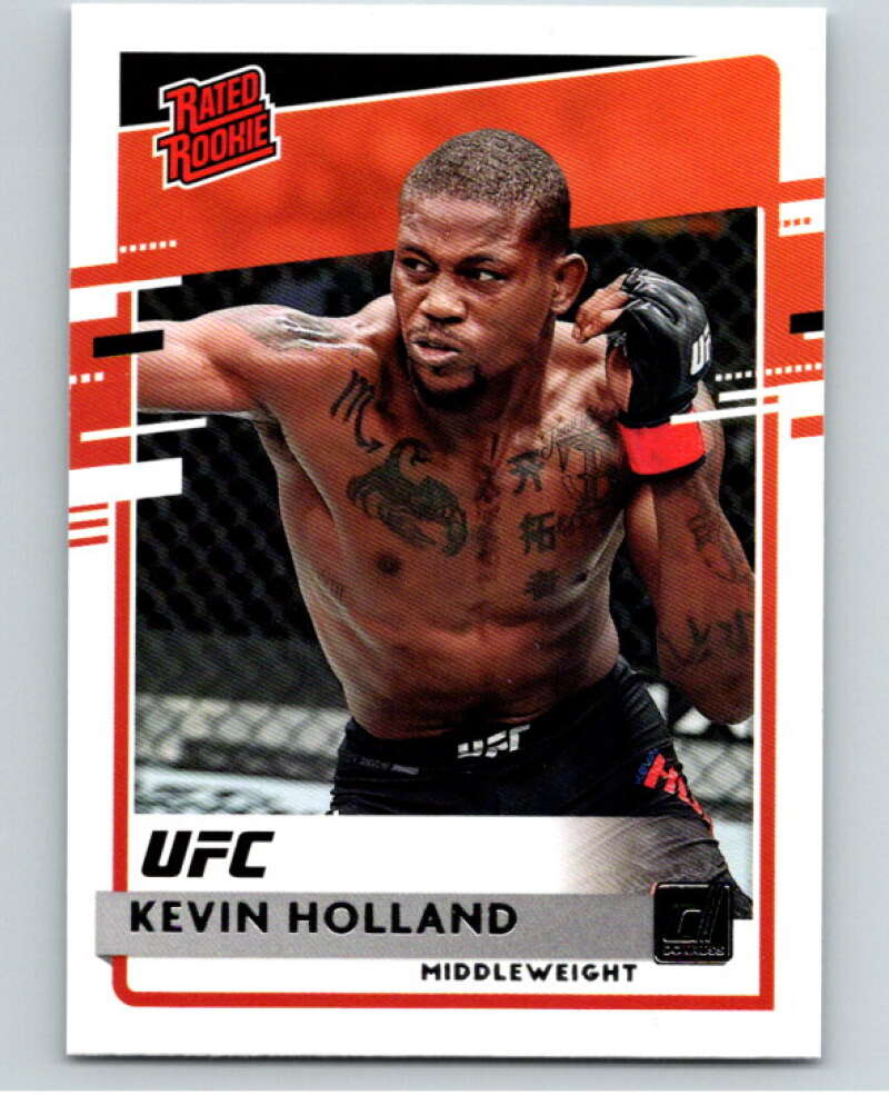 2021 Panini MMA Chronicles Donruss MMA Rated Rookies #24 Kevin Holland V85004 Image 1