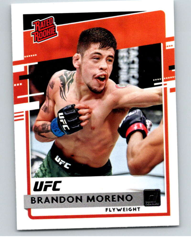 2021 Panini MMA Chronicles Donruss MMA Rated Rookies #26 Brandon Moreno V85006 Image 1