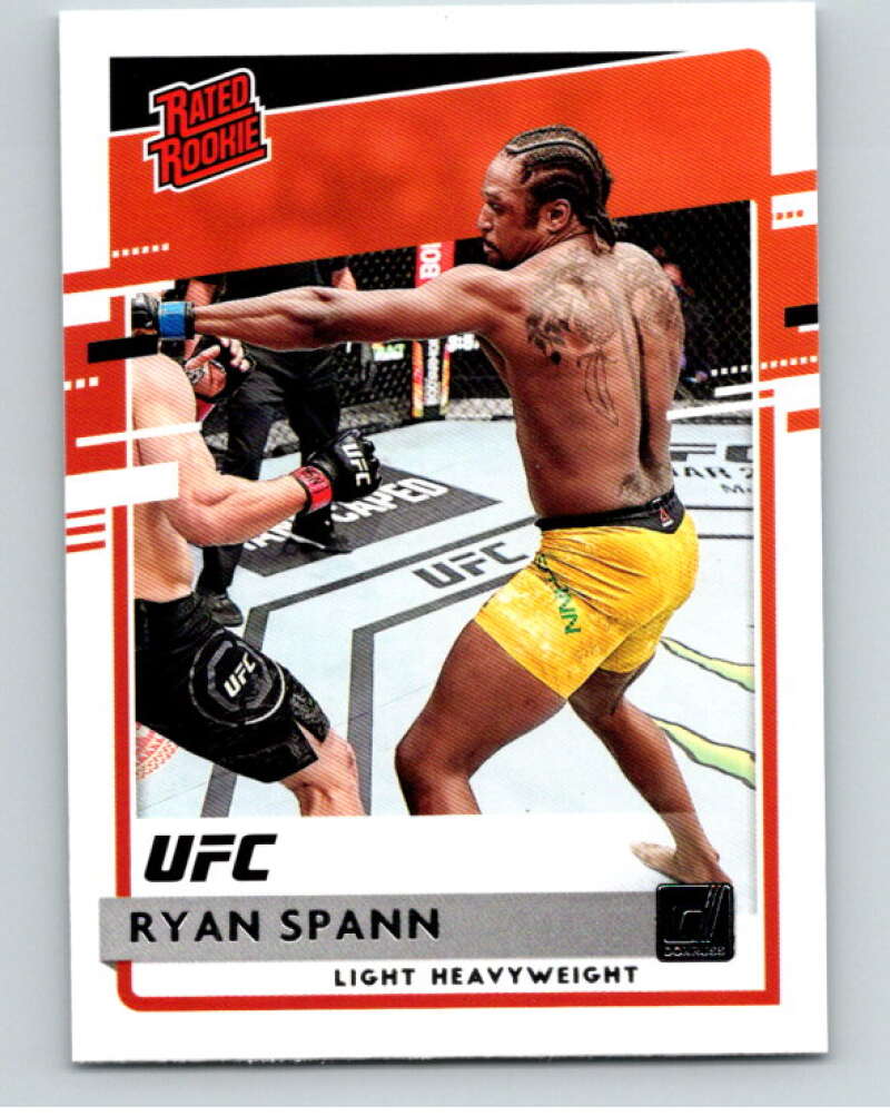 2021 Panini MMA Chronicles Donruss Rated Rookies #29 Ryan Spann V85009 Image 1
