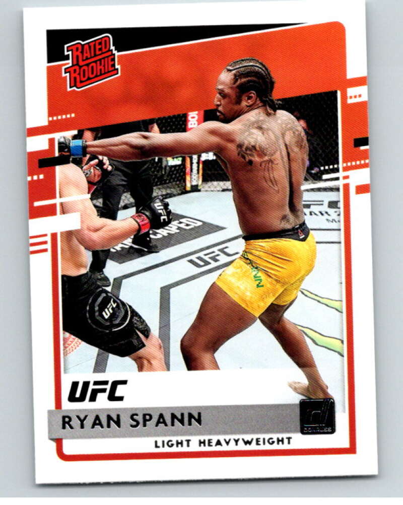 2021 Panini MMA Chronicles Donruss Rated Rookies #29 Ryan Spann V85010 Image 1