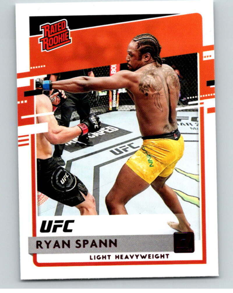 2021 Panini MMA Chronicles Donruss Rated Rookies Pink #29 Ryan Spann V85018 Image 1
