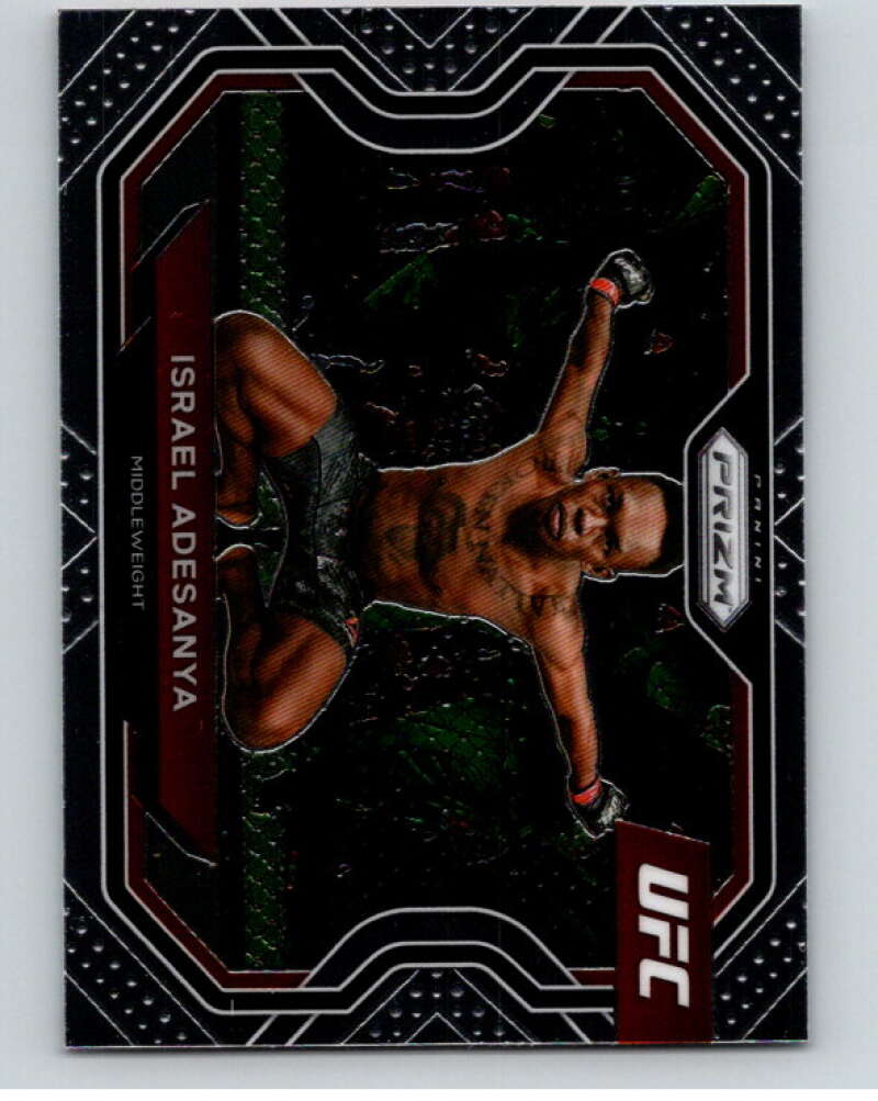 2021 Panini MMA UFC #120 Israel Adesanya Horizontal V85026 Image 1