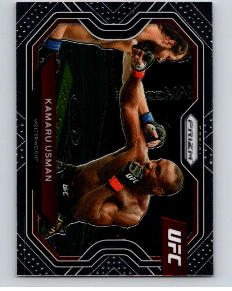 2021 Panini MMA UFC #151 Kamaru Usman Horizontal V85029 Image 1