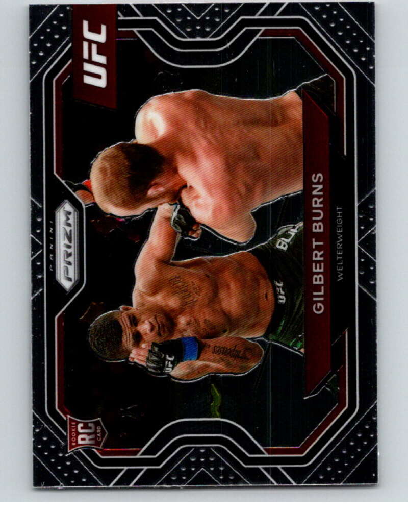 2021 Panini MMA UFC #178 Gilbert Burns Horizontal V85031 Image 1