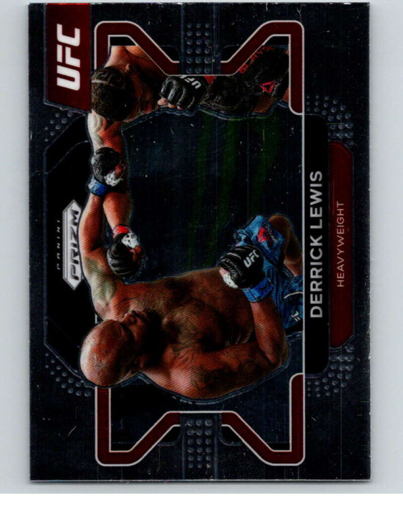 2022 Panini MMA Prizm #1 Derrick Lewis V85032 Image 1